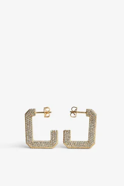 Best Zadig & Voltaire Cecilia Strass Earrings Oldgold